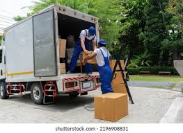 Household items being packed