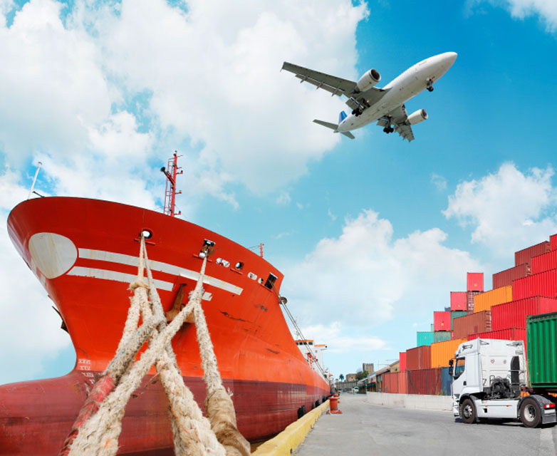 Global shipping and international cargo