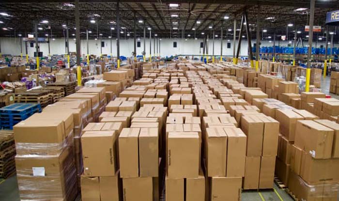 Large warehouse storage facility